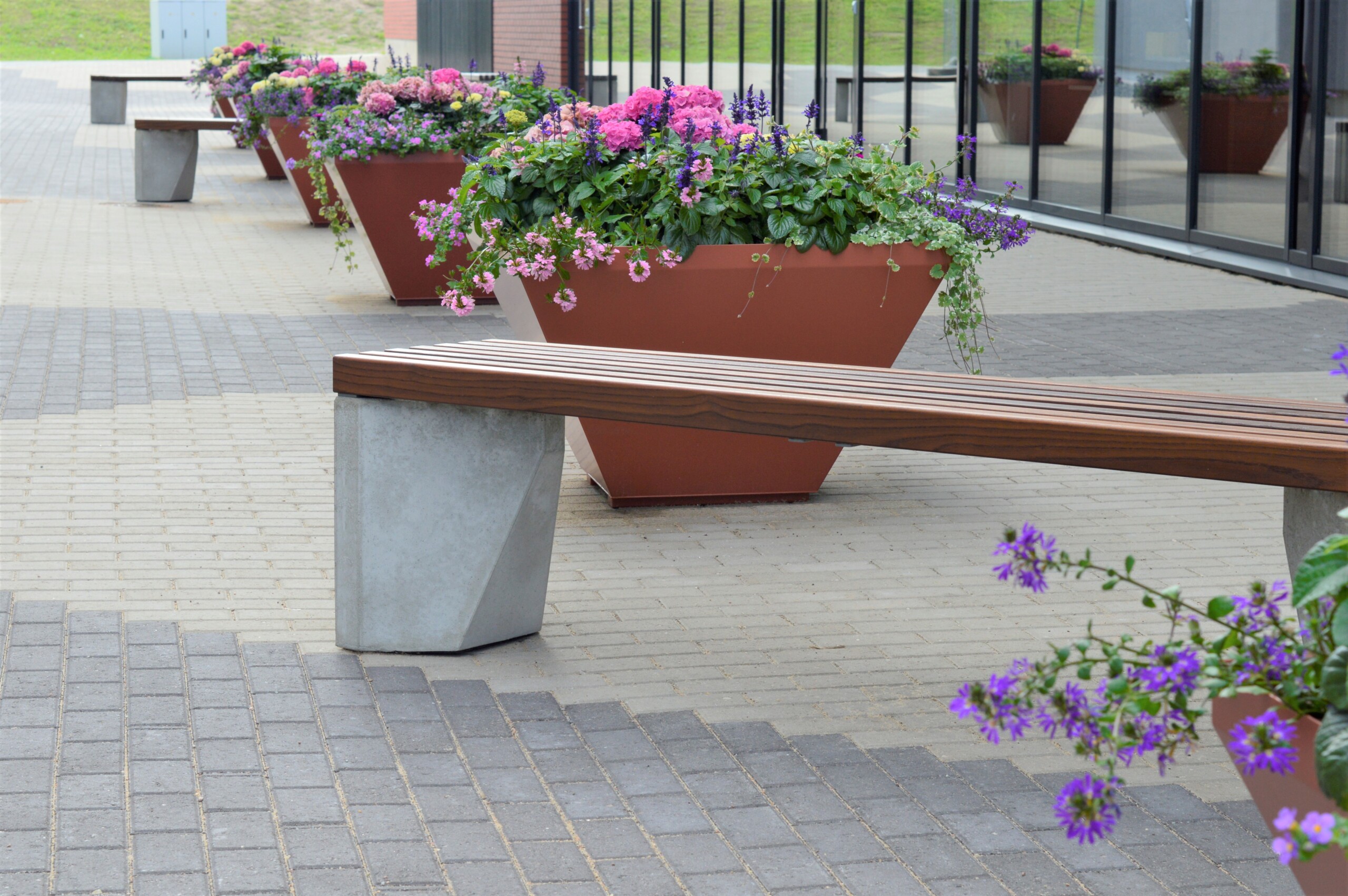 park bench Tahu, without backrest