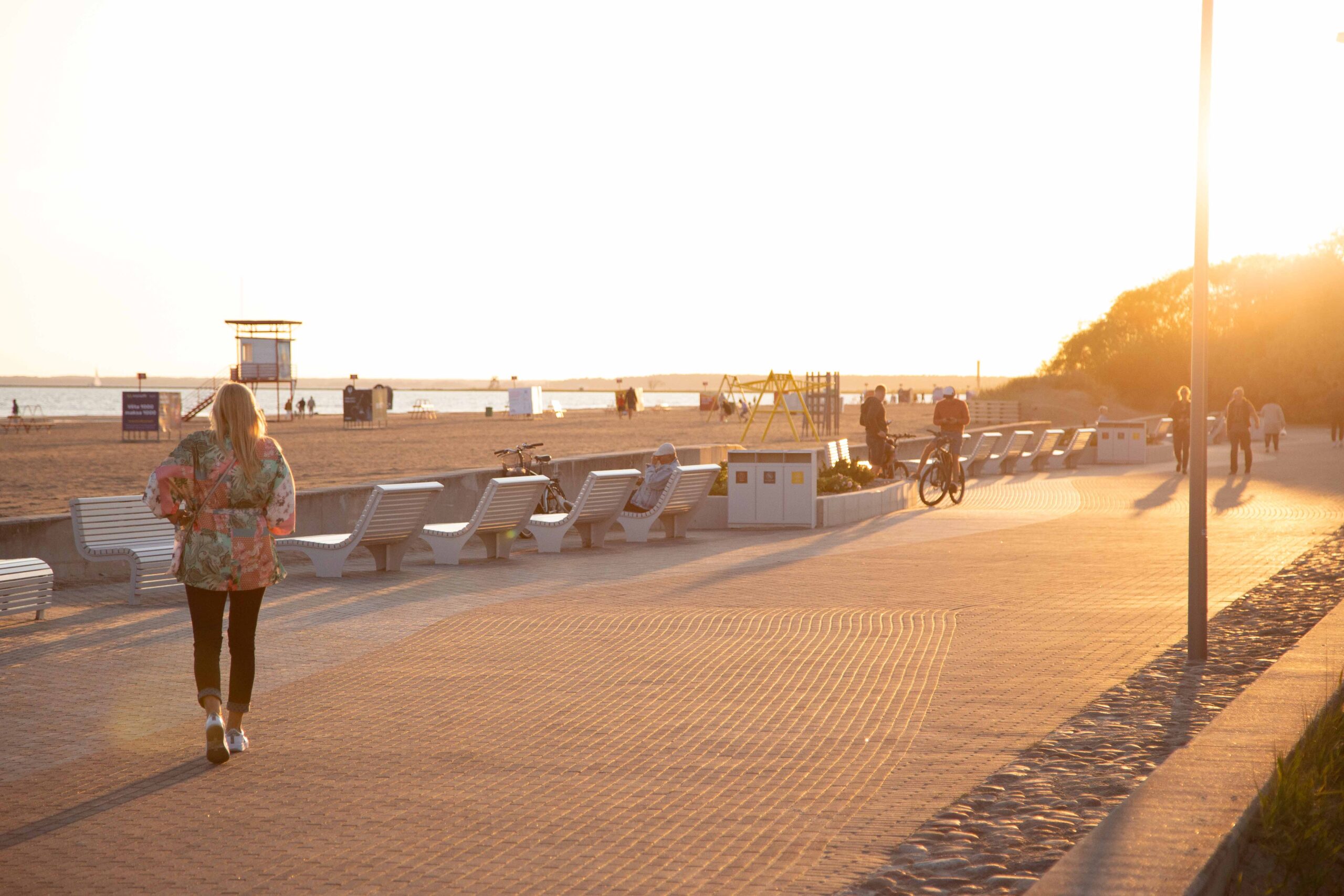 Pärnu beach promenade