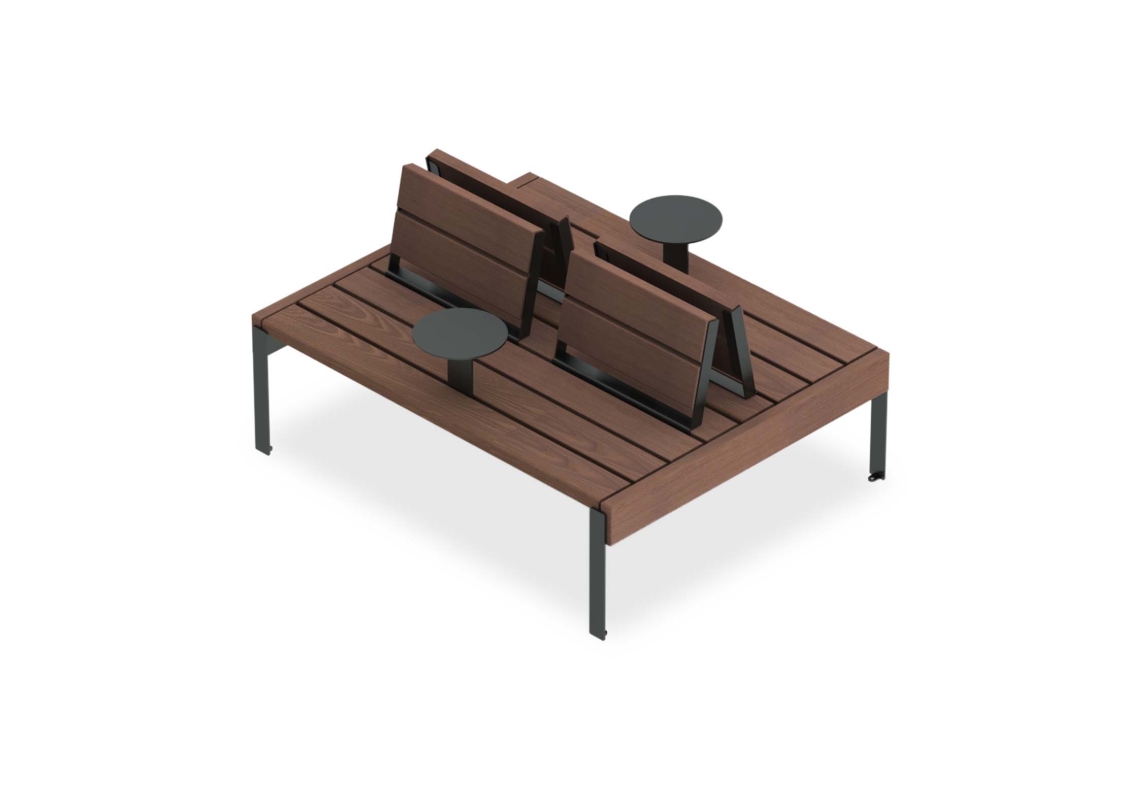 modular park bench JADA SET16